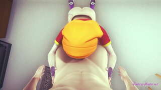 Dragon Ball Hentai - Z hľadiska Pan boobjob, cicať a prerazila