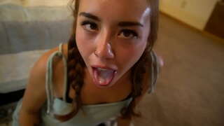 Heta och Sexiga Flera Cumshot Sammanställning: Brandi flätor